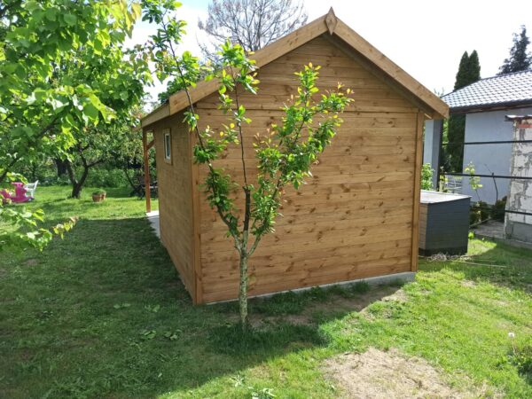 Domek z tarasem RZYM 6m x 3m - obrazek 5