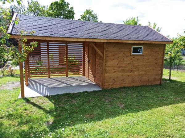 Domek z tarasem RZYM 6m x 3m - obrazek 3