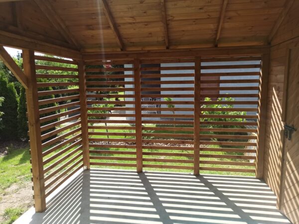 Domek z tarasem RZYM 6m x 3m - obrazek 8