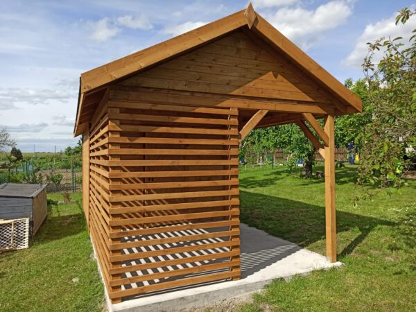 Domek z tarasem RZYM 6m x 3m