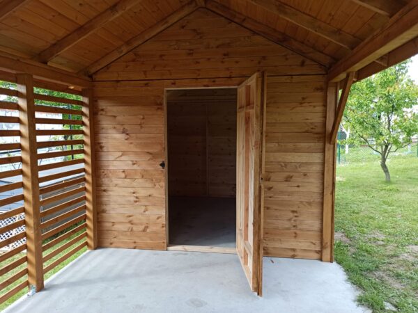 Domek z tarasem RZYM 6m x 3m - obrazek 7