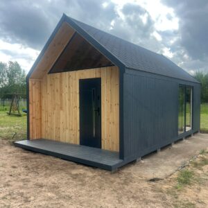 Domek letniskowy "Nowoczesna stodoła" 7x4